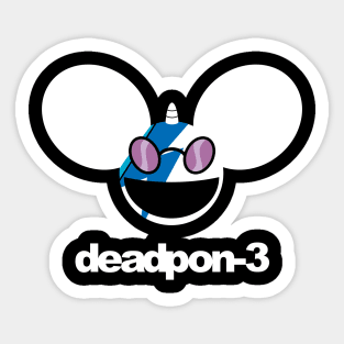 deadpon-3: friendship 'n' stuff Sticker